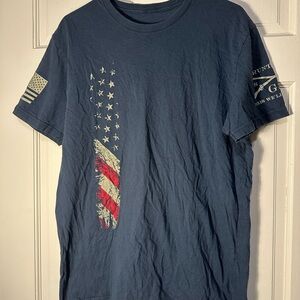 Grunt Style Men's Blue T-Shirt